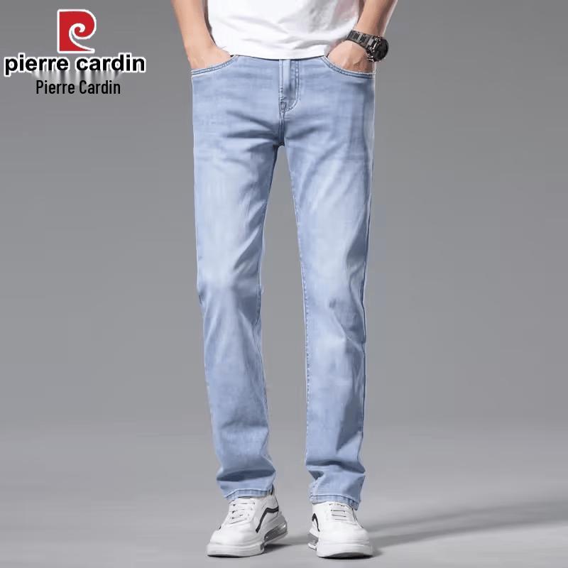 Pierre Cardin Men s Summer Straight-Leg Jeans 30