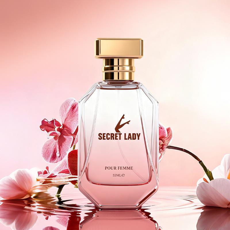 New women s perfume, fresh and long-lasting, natural, light floral, elegant women s perfume 55ML