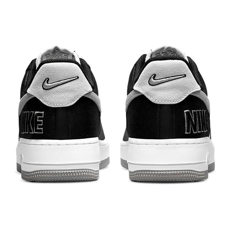 New Nike Air Force 1 Low '07 Emb Raiders Black White CT2301-001