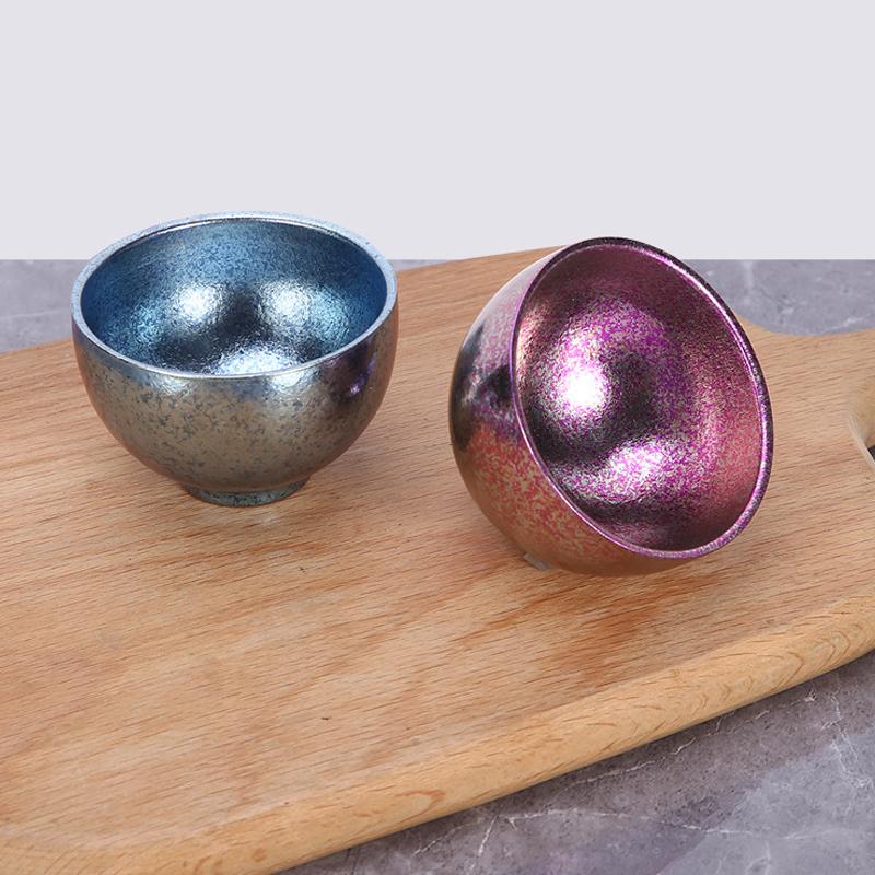 Pure Titanium Small Tea Cup Coffee For Outdoor Portable Camping Coffee And Tea Tableware Brewing Hiking Tea Cup Teapot