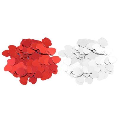 Bunte Herz-Konfetti für Feier Glitzernde Herzform Konfetti Ornament Für Geburtstag Hochzeit Party Dekoration