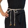 Color Optional Women Waist Belt Vintage Bohemian Adjustable Braided Waist Belt Knot Women Dress Shirt Waist Seal Belt