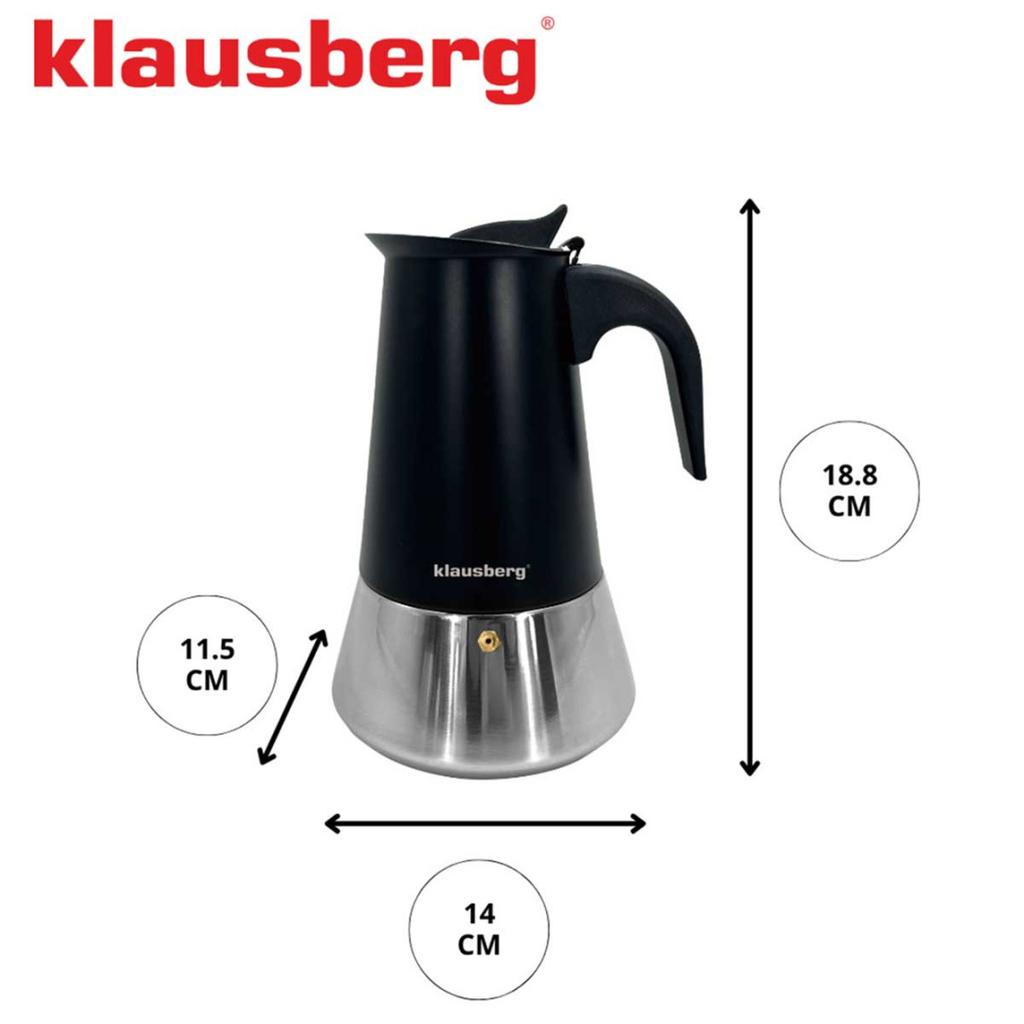 COFFEE MAKER 300ml KLAUSBERG KB-7845 INDUCTION
