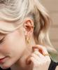 Bonbeau Flower Smile Twist Earcuff