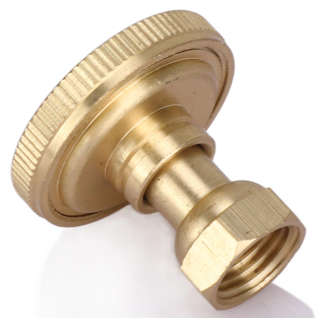 Garden Atomizing Nozzle Copper G3 8 Internal Thread Straight Head 8 Holes Water Pipe Spray Head for Agricultural