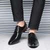 Men Crocodile Pattern Business Formal Casual Mirror Face Classic High-end Hairstylist Fashi Shoes
