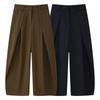 Women's Spring/Autumn Loose Casual Pleated Trousers (2025 Collection)