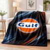 Golfbedruckte Flanelldecke Warmer Komfort Tagesdecke für Innenbereich Heimdekoration