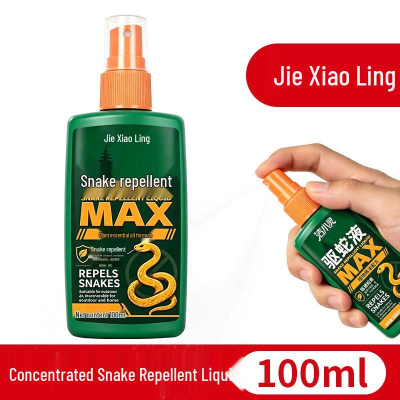 Portable Concentrated Snake Repellent Spray for Continuous Outdoor Camping Protection