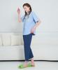 LBYL Navy Cotton Elastic Pants
