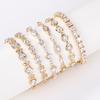 18K De Oro Gold Plated Cubic Zirconia Copper Pro Mayor Pulsera De Mujer Fashion Jewelry Custom Diamond Women Bracelet