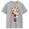 Hetalia Achsenmächte T-Shirt Sommer Baumwoll-T-Shirts Für Unisex Harajuku Lässiges T-Shirt Kurzärmelig Ästhetische Kleidung