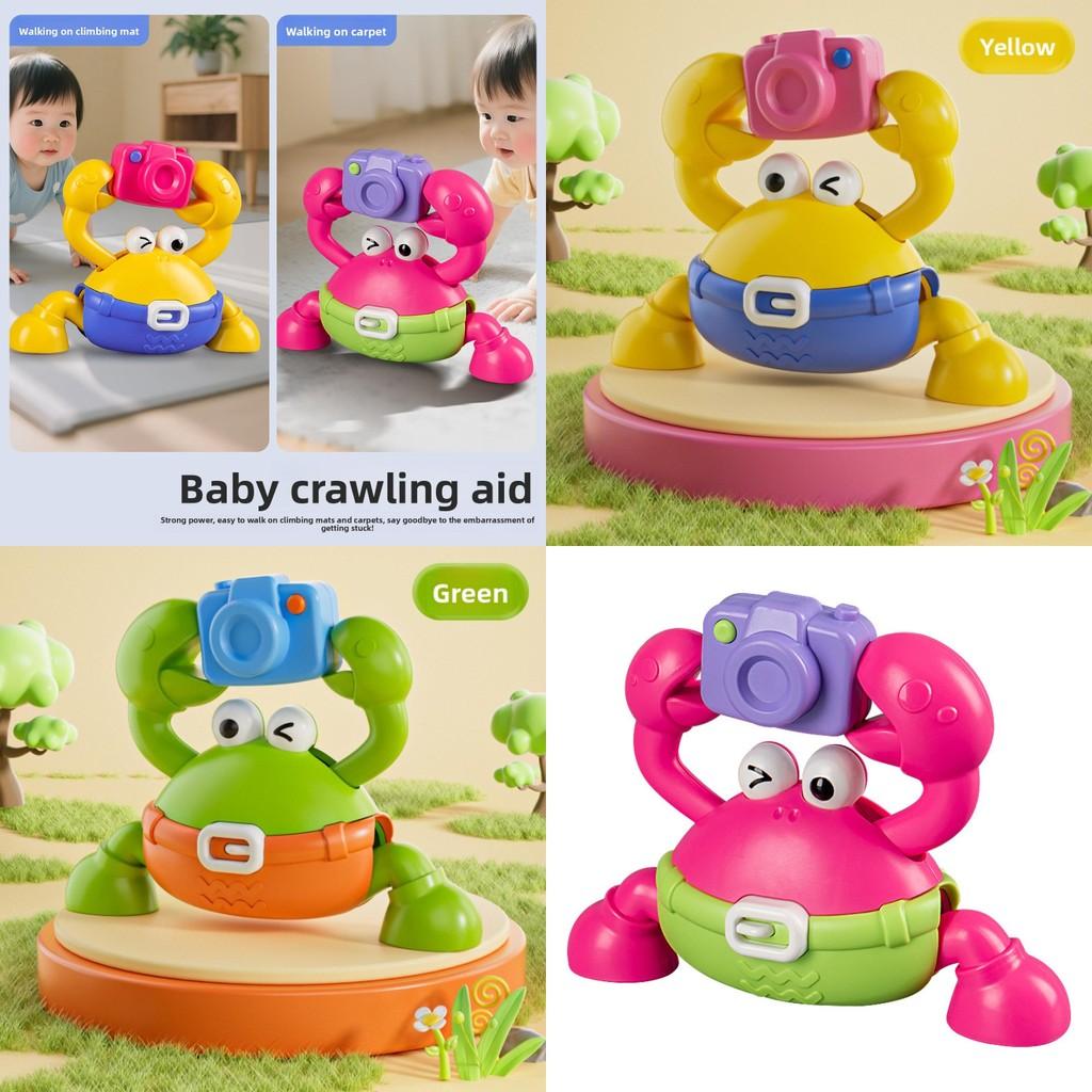 Baby Crawling Toy With Mechanical Crab For Toddler Development And Motor Skills