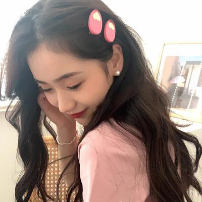 Thickened Love Hairpin Female Side Bangs Clip Back of Head BB Clip Sweet Girl Side Clip Top Clip Hair Accessories