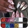 Y2K Cute Nail Flakes Kawaii Nail Charm Supplies 12 Grids Nail Sequins  DIY