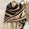 New Fashion Winter Cashmere Scarf Women Luxury Duplex Print Female Shawl Wrap Scarves Lady Thick Warm Blanket Echarpe Pashmina