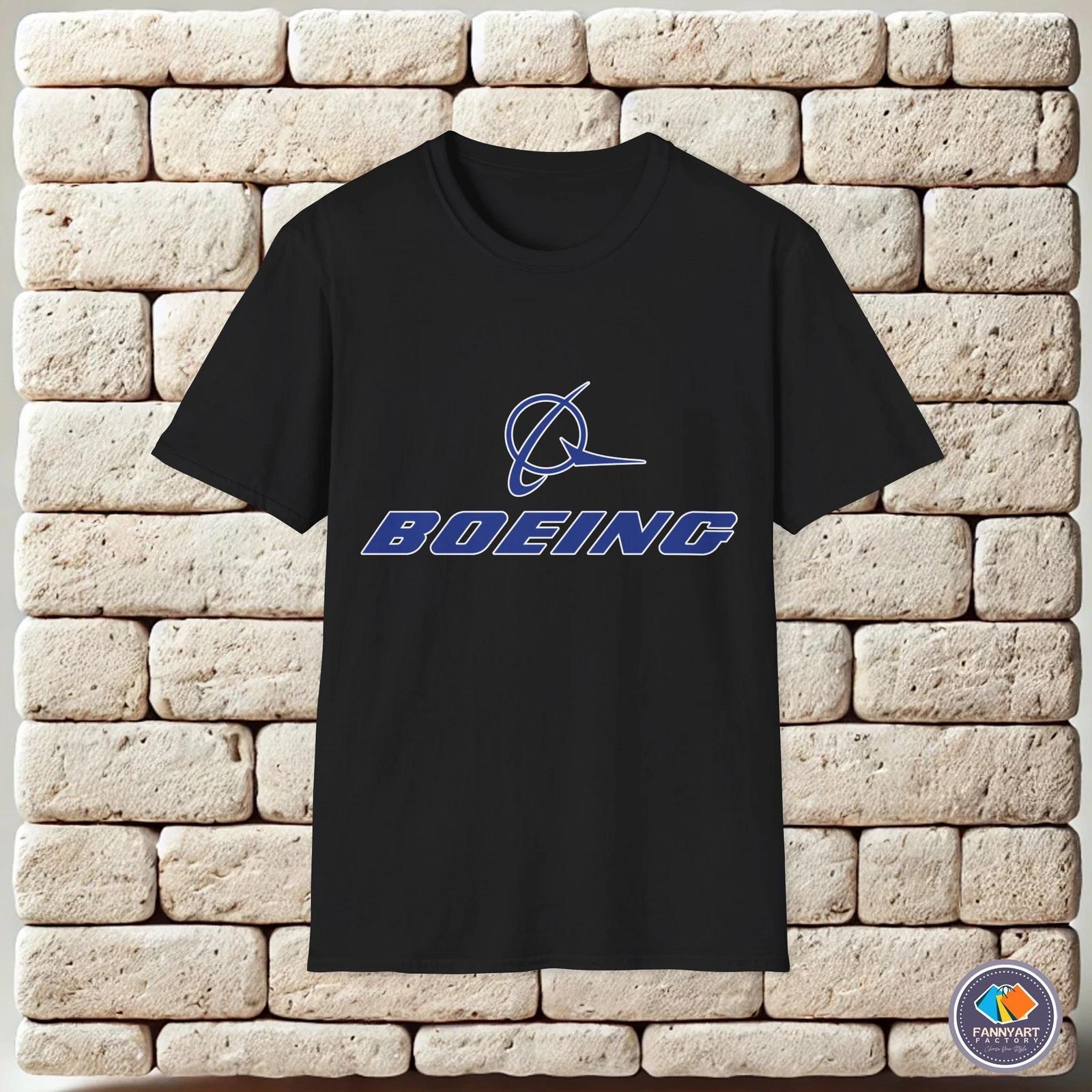 

Boeing Stylized Globe Logo Unisex T-Shirt 3XL