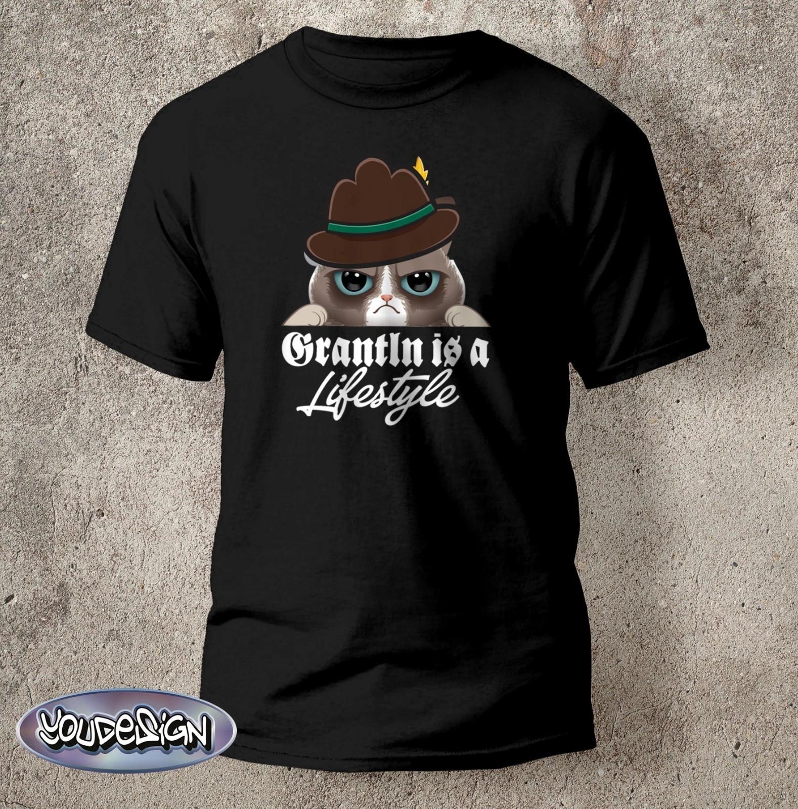 Grantln is a lifestyle T-shirt fun funny shirt Bavaria Oktoberfest Munich S-5XL M