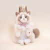 Cute Plush Kitten Backpack Simulated Animal Shoulder Bag Popular Gifts For Girls Sweet Y2k Backpack Creative Cartoon School Bag