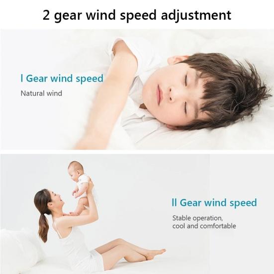 Home Office Mini Bladeless 2 Speed Electric USB Desktop Air Cooling Tower Fan