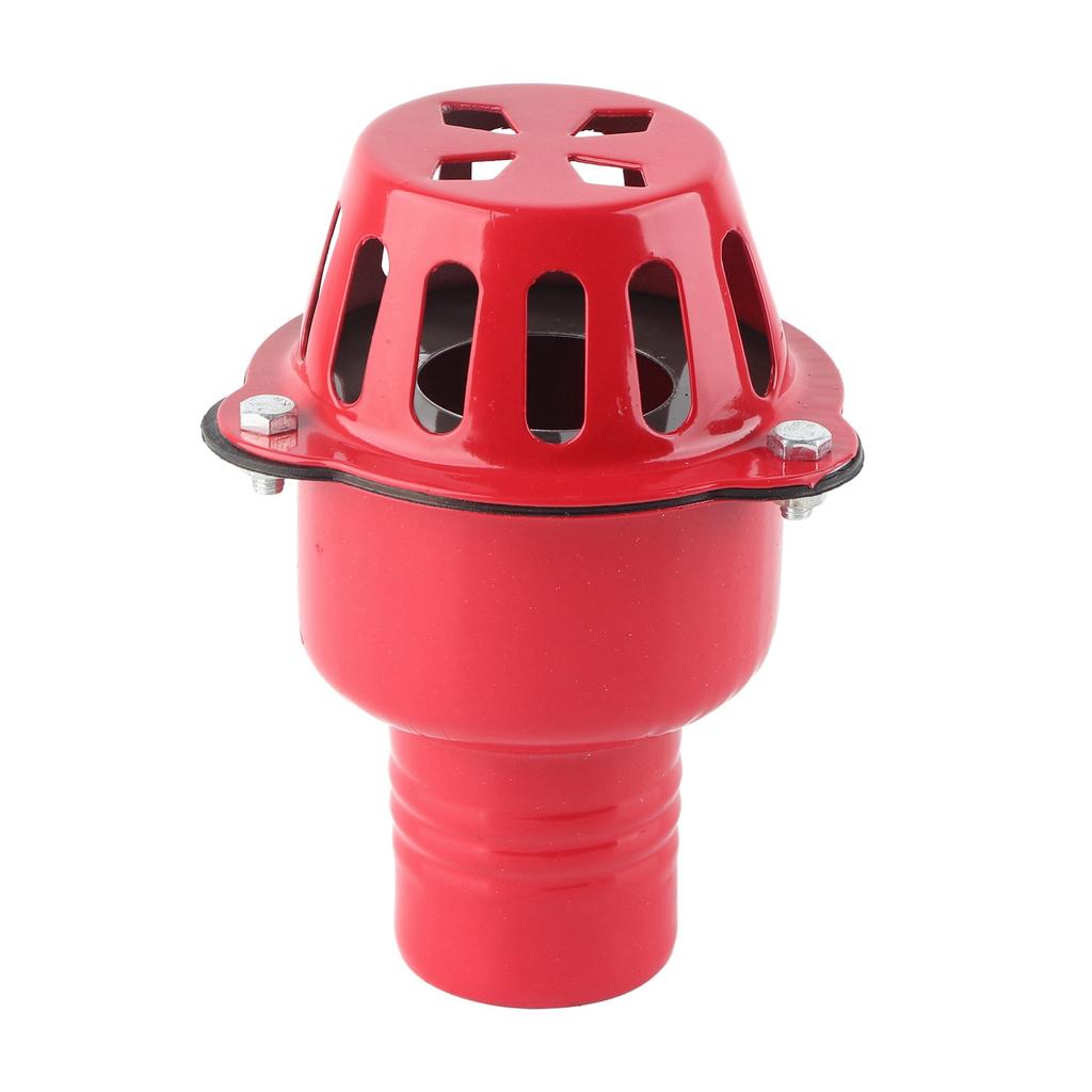 2in Water Pump Filter Bottom Check Valve Wear Proof Aluminum Alloy Pump Foot Valve for Gasoline Diesel Engine