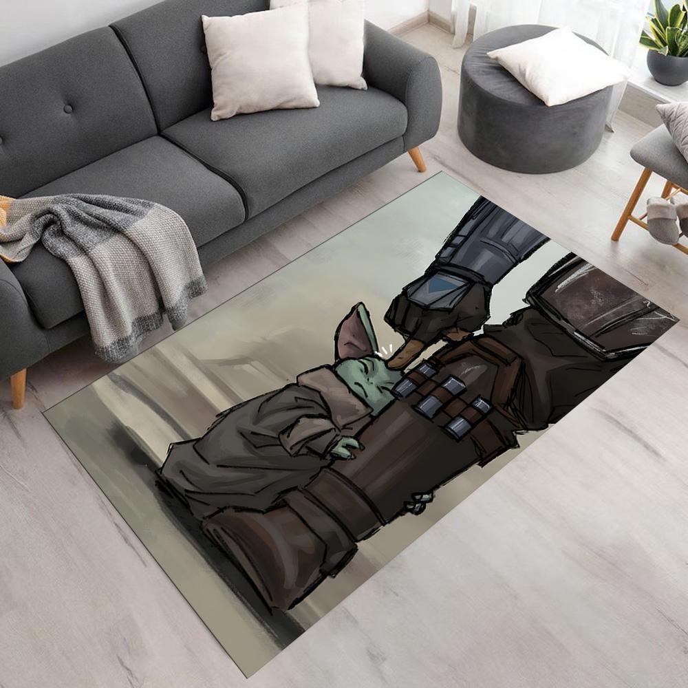 Star Wars Floor Rug Office Rug Design for Hallway Balcony Decorate room Bedrooms Antislip Carpet Office home decor Birthday Christmas Gift