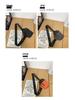 Men's Nylon Color Block Motorcycle Crossbody Bag - Trendy Japanese & Korean Casual Sports Style
