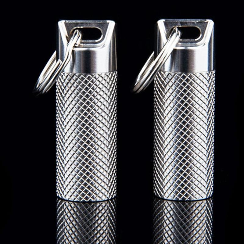 Outdoor Waterproofed Tube Camping Backpacking Container Lighter Holder for Kayaking Backpacking Gear