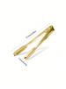 6/12pcs Stainless Steel Ice Tongs, Food Tongs, Sugar Tongs, Suitable for Afternoon Tea, Coffee Bar, Dessert, Party