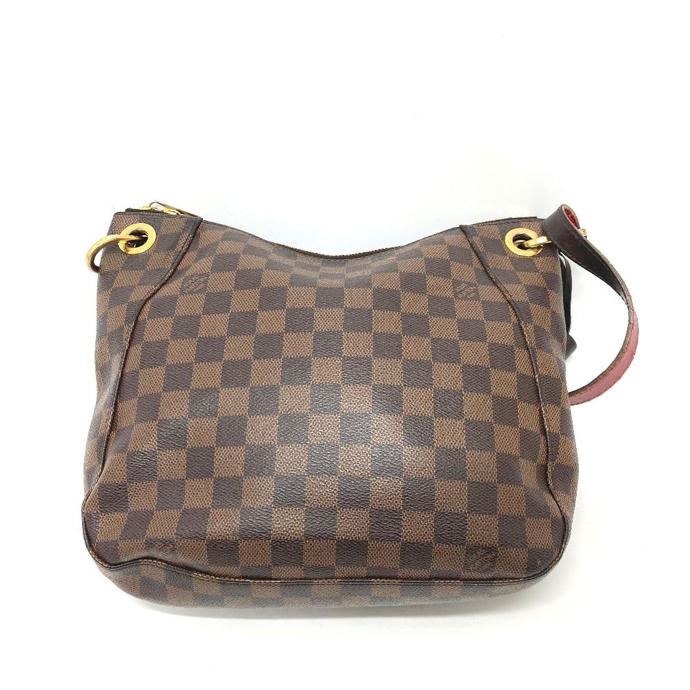 Louis Vuitton N42230 Damier South Bank Pochette Crossbody Tassel Shoulder Bag