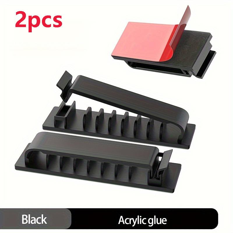 Self Adhesive Cable Management Clips-Cable Organizers Wire Clips Cord Holder For Office TV PC Ethernet Cable Under Desk Home