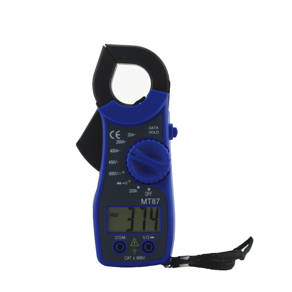 Mt-87 Digital Multimeter Clamp-on Voltage Current Meter Resistance Measurement Voltage