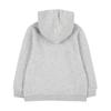 Hazzys Kids Logo Hooded Zip Up Gray  Huf11jd11m My 