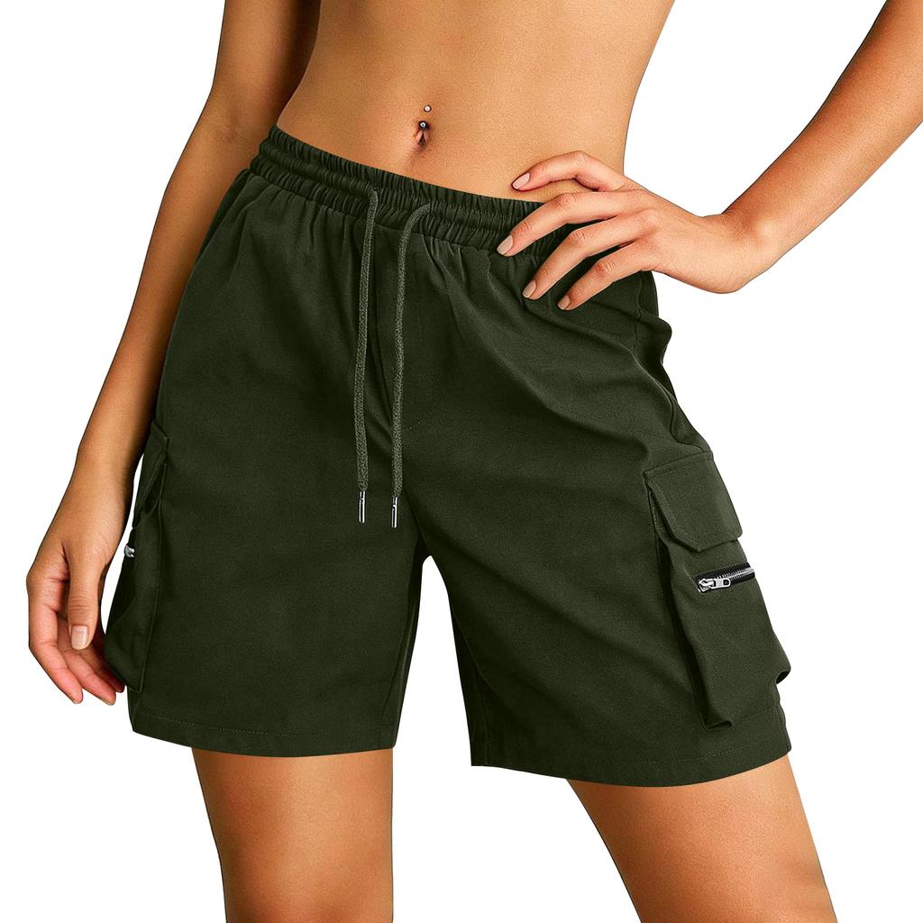 Damen Freizeit, Locker, -farbige Shorts