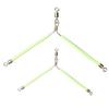 Split String Hooks Glow-In-The-Dark Fishing Hooks Balance Design Subline Splitter Balance Subline Hooks Glow-In-The-Dark