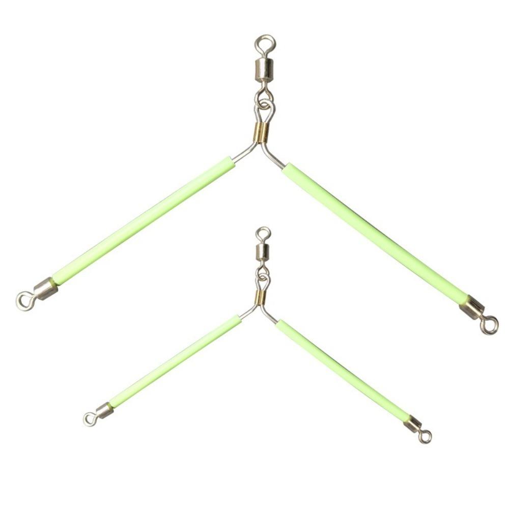 Split String Hooks Glow-In-The-Dark Fishing Hooks Balance Design Subline Splitter Split Hooks Glow-In-The-Dark