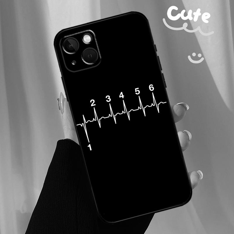 1N23456 Motorcycle Phone Case For iPhone 16 15 14 Pro Max 11 12 13 Pro Max Mini XR 16e 15 16 Plus Soft Cover