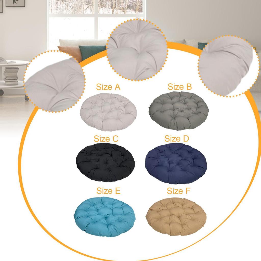 Padded Seat Cushion Hanging Egg Chair Cushion Floor Pillow Multifunctional