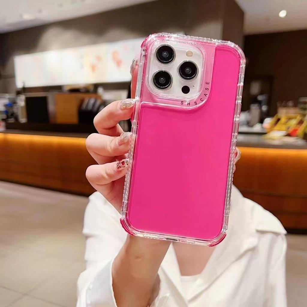 iPhone 17 Dream Transparent 3-in-1 Case & Apple 14 Cross-Border Style Protective Case