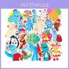 50 Stück Wasserdichte In The Night Garden Cartoon DIY Dekorationsaufkleber