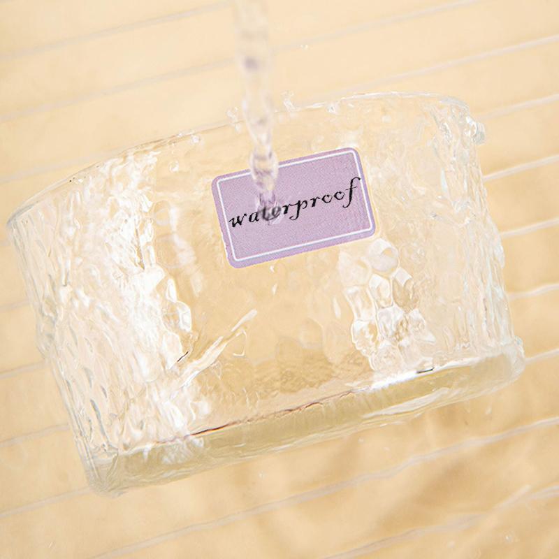 500 Stück/Rolle Inventar Adresse Wasserdicht Farbcodierung Datei Klassifizierungsetiketten Abnehmbare Etiketten Selbstklebend