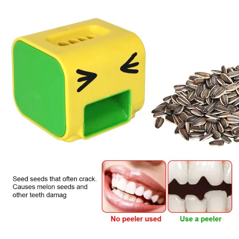 Lazy people must have an electric melon seed sheller, an auxiliary child shelling tool,and a necessary part of family gatherings