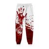 Pantaloni da Uomo con Stampa di Halloween Pantaloni Sportivi Casual da Uomo con Coulisse