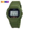 Watch Skmei 1628 Popular Square Dial Watch Manufacturer Digital LED Fashion Casual Men Digit Wristwatch