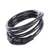Bike Cable Lock Manganese Steel Chain 4 Digit Password Combination Bicycle Lock for Mountain Bike Electric Bike