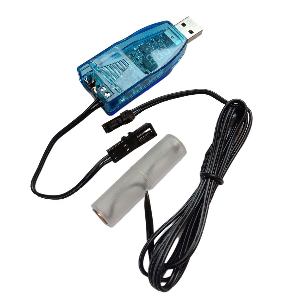 Univerzální USB typu C na 1,5 V 3 V 4,5 V 6 V 12 V AM3/AA/LR6 Maketový napájecí kabel baterie pro rádio LED světlo Fan Toy Keyboard