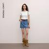 Langzi 25 Basic Round Neck Short Sleeve T-Shirt