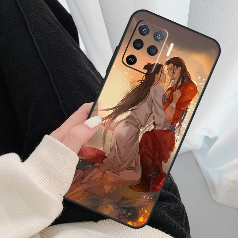 Heaven Official's Blessing Case For Oppo A54 A74 A94 A18 A57 A17 A77 A38 A58 A78 A98 A80 A60 A40 A96 A76 A16 A15 A5 Pro