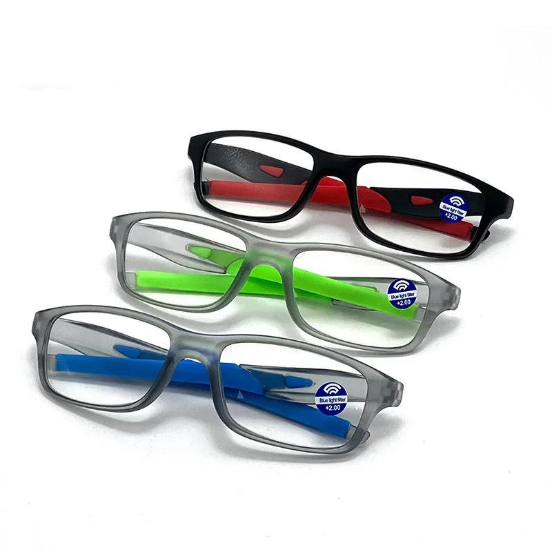 Women New Style Reading Glasses Fashion Trendy Anti-blue Light Far Sight Eyeglasses Men Ultralight Hyperopia Eyewear 0 T0 +4.0