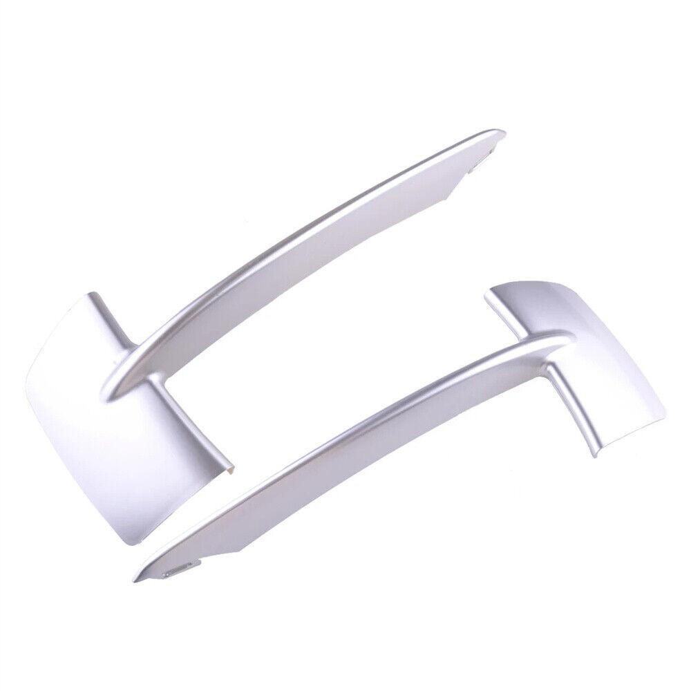 

Matte Chrome Bumper Trim ABS For BMW X5 F15 35i 35ix 35dx 40ex 2014-17 Front Bumper Grille Trim Molding 51117303113 51117303114 1 Pair